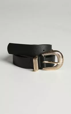 Showpo Ramona Belt In Black -Showpo Shop 01.09.2021 Kieran x Product34717