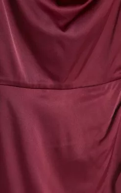 Showpo Dazzling Lights Dress In Mulberry Satin -Showpo Shop 19.03.2021 Kieran x Evette x Nat51091