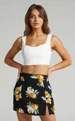 Rue Stiic - Patti Mini Skirt In Marigold Floral 14 Rue Stiic - Patti Mini Skirt In Marigold Floral -Showpo Shop 28.10.2021 Kieran x Evette x Stas8039
