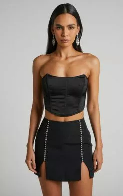 Showpo Shop 6 4th & Reckless - Allie Skirt In Black