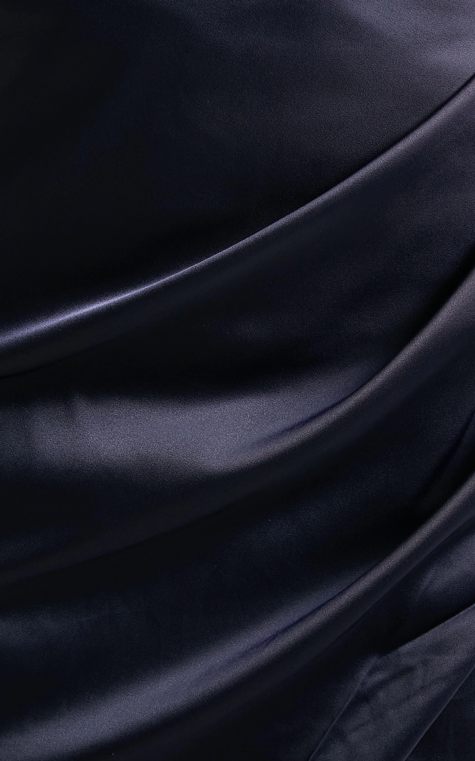 Showpo Dazzling Lights Dress In Navy Satin 11 Showpo Dazzling Lights Dress In Navy Satin - Image 9