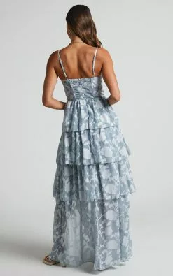 Showpo Janezkie Femme Formal Maxi Dress In Light Blue -Showpo Shop Janezkie Femme Formal Maxi Dress in Light Blue 5