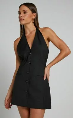 Lioness - Sevigny Mini Dress In Onyx