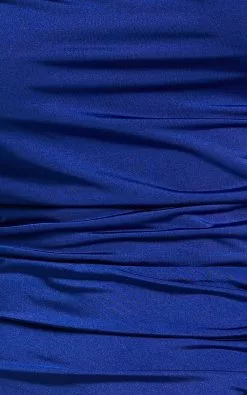 Showpo Mhira One Shoulder Side Split Maxi Dress In Blue -Showpo Shop Mhira One Shoulder Side Split Maxi Dress in Blue 8