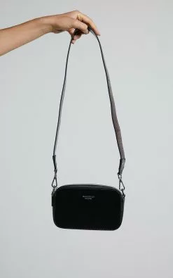 Nakedvice - The Met Bag With Croc Strap In Cocoa And Silver -Showpo Shop NAKEDVICE THE MET CROC in Cocoa and Silver 16