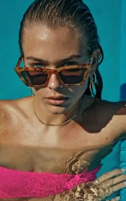 Peta And Jain - Bowie Sunglasses In Tort