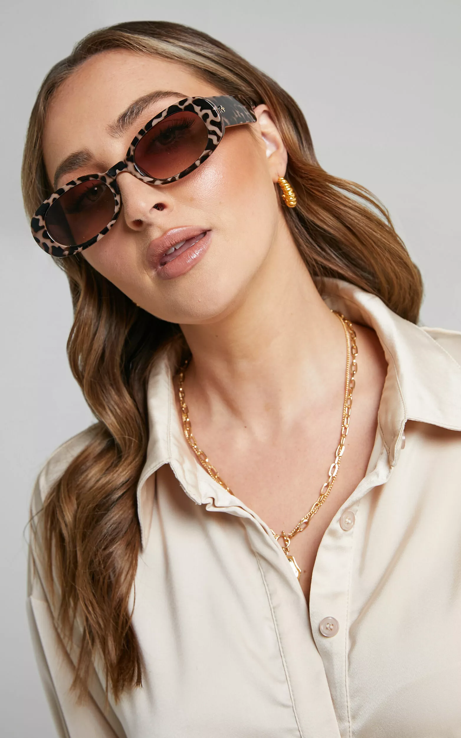 Peta And Jain - Jones Sunglasses In Tortoiseshell - Image 7