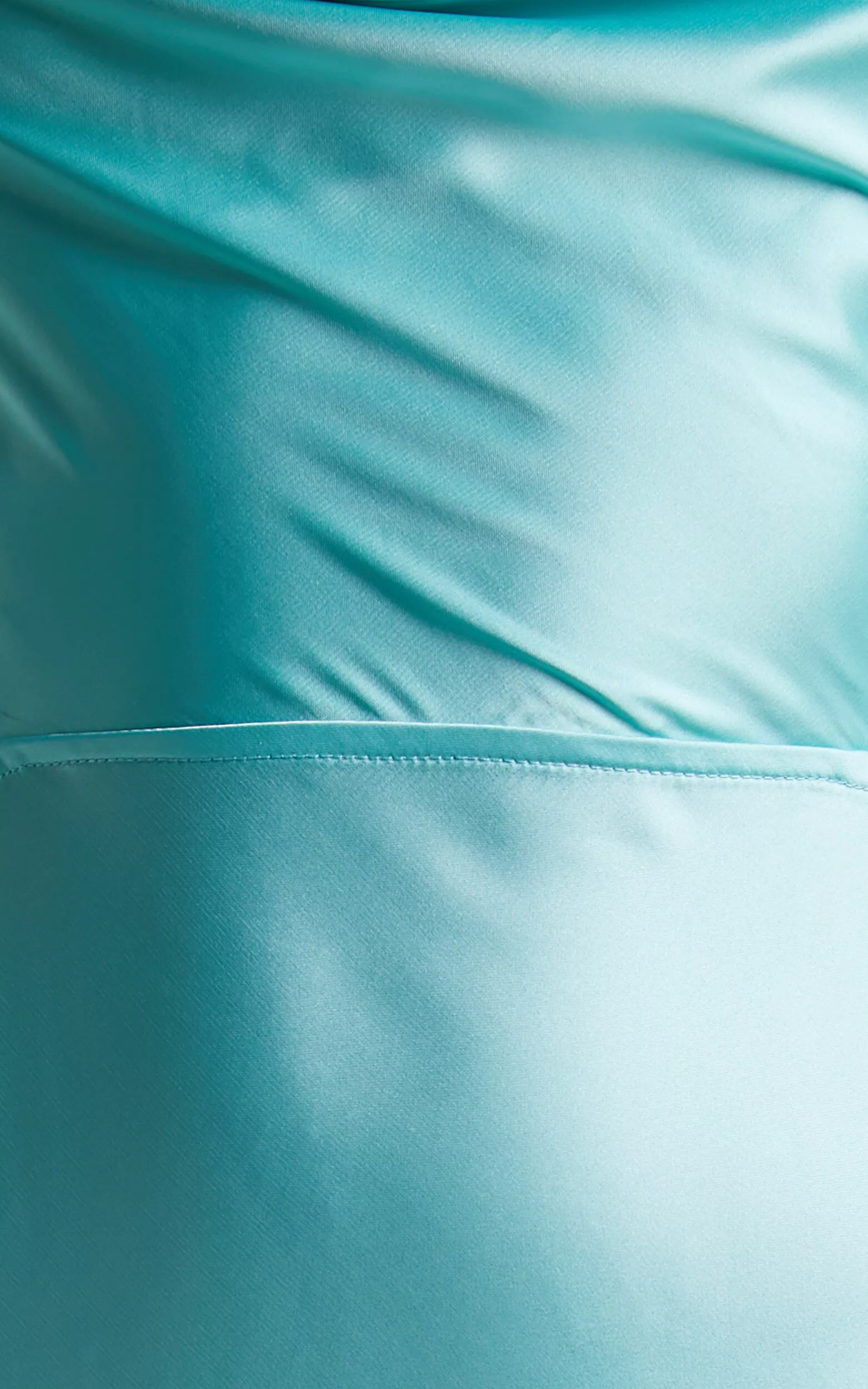 RUNAWAY THE LABEL - CHARIS SLIP DRESS In AQUAMARINE 10 RUNAWAY THE LABEL - CHARIS SLIP DRESS In AQUAMARINE - Image 8