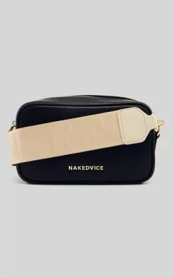 Showpo Shop 46 Nakedvice - The Mac Juno Ivory Bag In Ivory / Gold