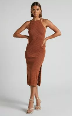 Seven Wonders - Barbados Dress In Soil -Showpo Shop Seven Wonders Barbados Dress in Soil 1