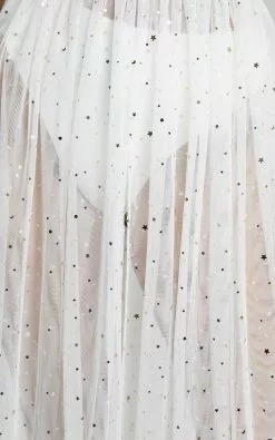 Showpo Stunning View Bodice Maxi Dress In White Mesh -Showpo Shop Stunning View Bodice Maxi Dress in White Mesh 2528S006024012529 8