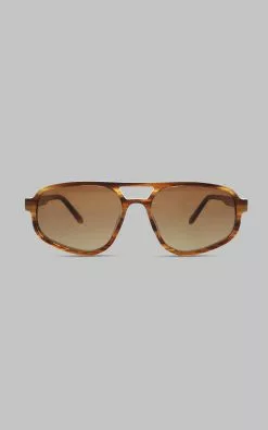 BANBÉ EYEWEAR Banbe Eyewear - The Ashley In Stripe Honey Tort Brown -Showpo Shop THE ASHLEY STRIPE HONEY TORT BROWN 1