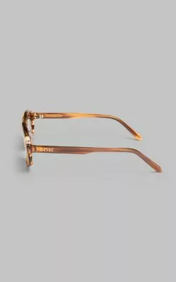 BANBÉ EYEWEAR Banbe Eyewear - The Ashley In Stripe Honey Tort Brown -Showpo Shop THE ASHLEY STRIPE HONEY TORT BROWN 3